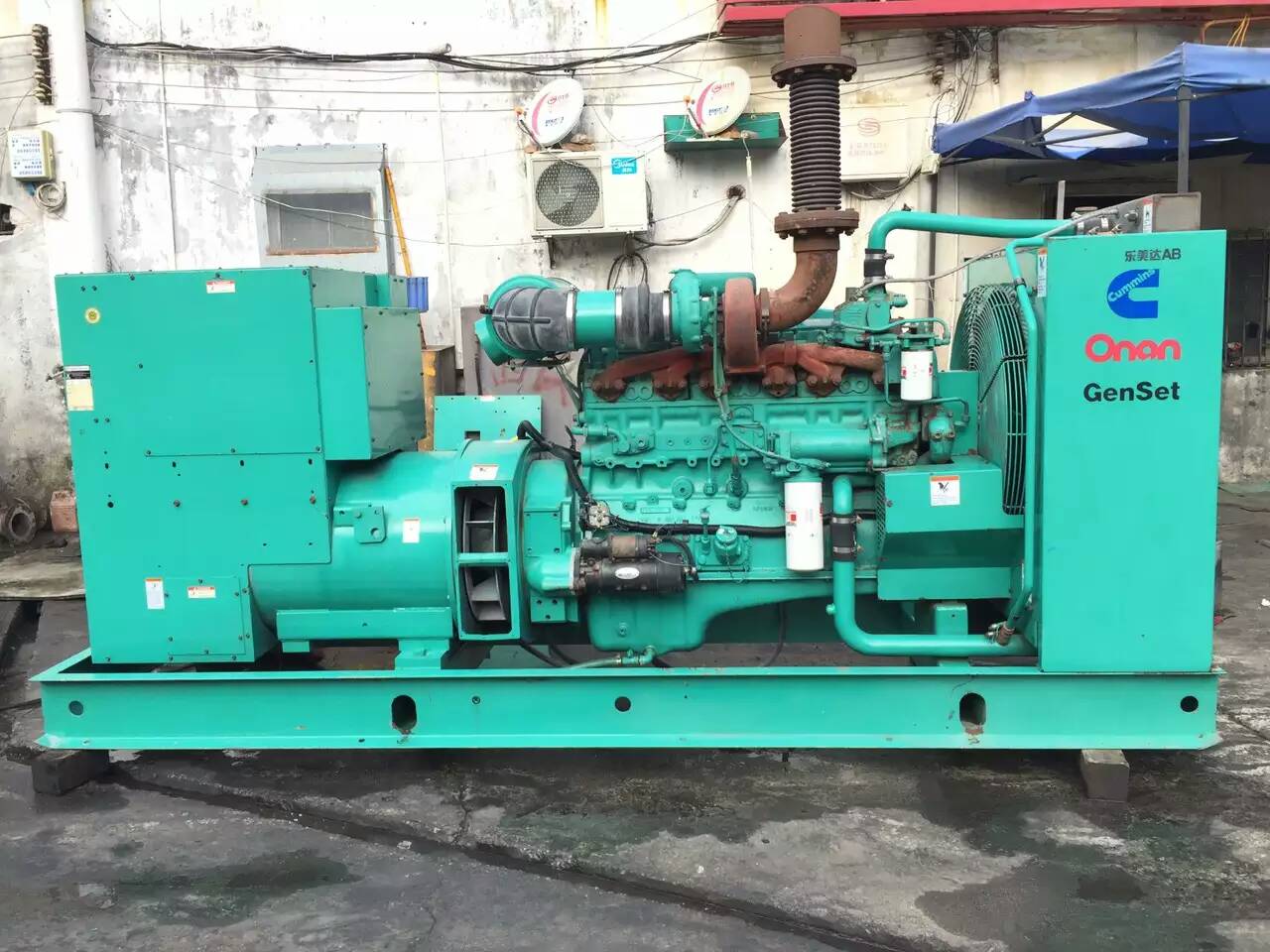 大东租赁发电机-柴油发电机不正常冒烟的原因